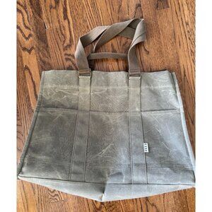 Feed Canvas Tote Bag Large Durable With Multiple Pockets Olive Green